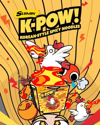 INTRODUCING....K-Pow!🔥 Meet K-Pow – your new go-to Korean-style spicy noodles from Suimin! 🔥

Packed with bold, authentic flavours and a seriously fiery kick, K-Pow will take your tastebuds on a wild ride! 🍜🔥

Available in three mouth-watering flavours:
🌶️ Flaming Cheesy Chicken
🌶️ Flaming Chicken
🌶️ Flaming Beef

Ready to turn up the heat? 🔥 Pick up Suimin K-Pow today at your local Coles, with Woolworths and Independent Supermarkets launching very soon!

Please note that product availability, pricing, and stock levels may vary across different stores.