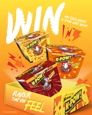 🔥 IT'S GIVEAWAY TIME! 🔥
To celebrate the launch of K-Pow, we're giving you the chance to WIN an exclusive K-Pow Gift Box filled with the bold fiery flavours of our new range! 💥🍜

Think you can handle the heat? Here's your chance to put it to the test!

💥 TO ENTER:
1️⃣ Like this post
2️⃣ Follow @suiminnoodles on Instagram
3️⃣ Tag a friend who shares your love for spicy noodles 🌶️ (each tag = 1 entry!)
⚡ Bonus entry: Share this post to your story and tag us!

Competition closes Sunday 8 June and winner will be contacted Monday 9 June. T&Cs apply.